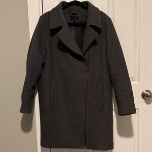 Women's Gray Wool Coat